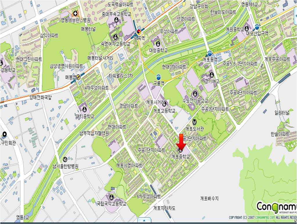 개포중학교 이미지
